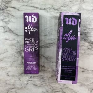 NEW Urban Decay All Nighter Primer + Setting Spray